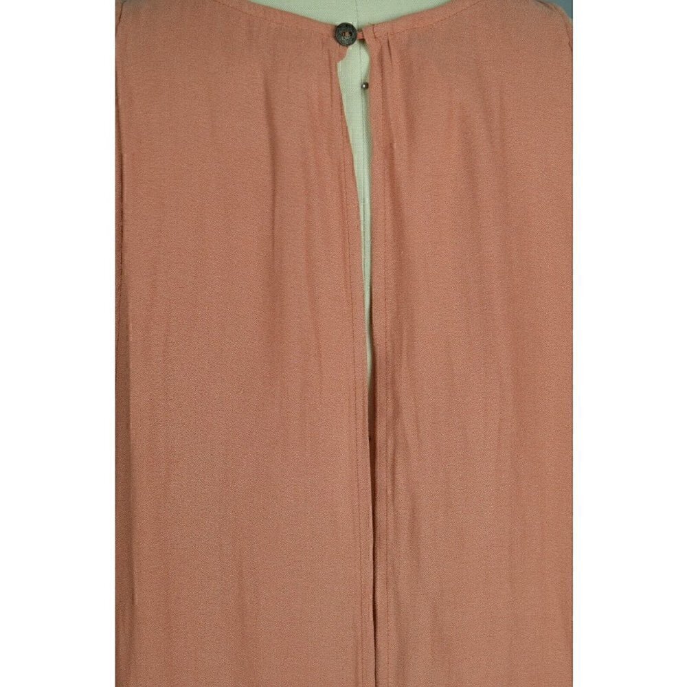 FREE PEOPLE LAYERS IN LOVE DARK APRICOT TUNIC TOP - Picture 5 of 7